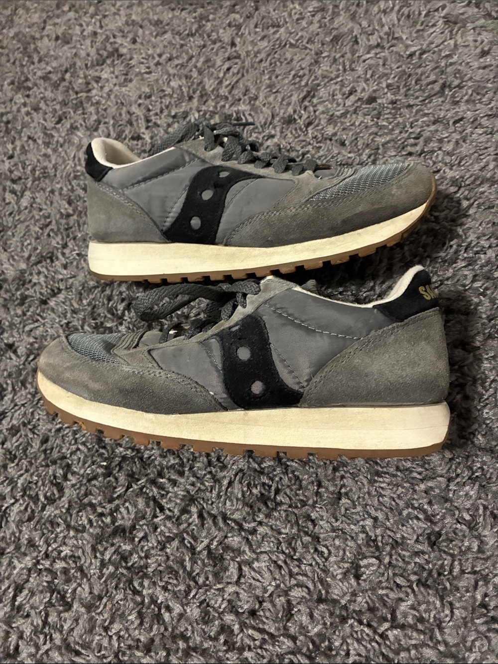 Grey Saucony jazz